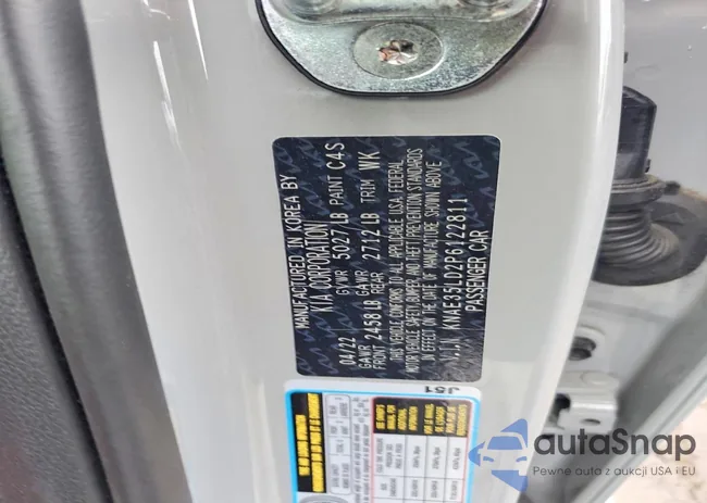 KNAE35LD2P6122811: 99305725