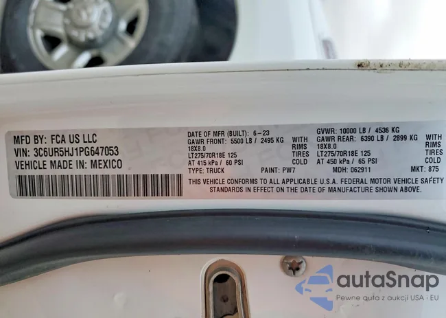 3C6UR5HJ1PG647053: 74212715