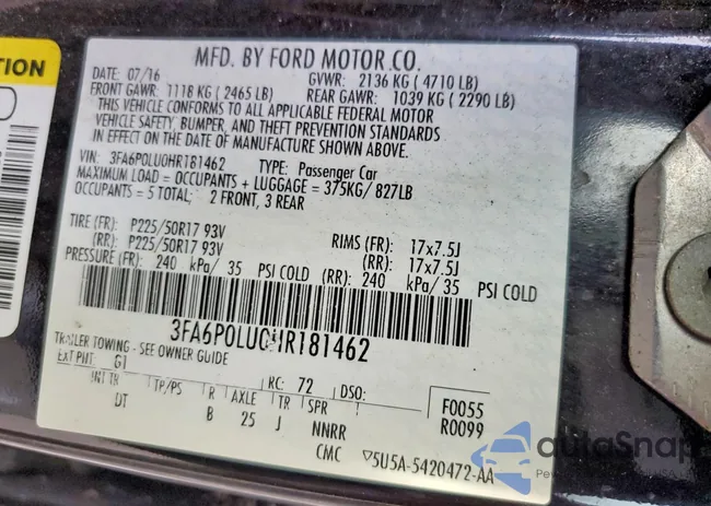 3FA6P0LU0HR181462: 74453045