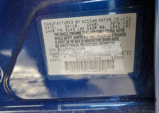 3N1AB7AP1JL640941: 98565255