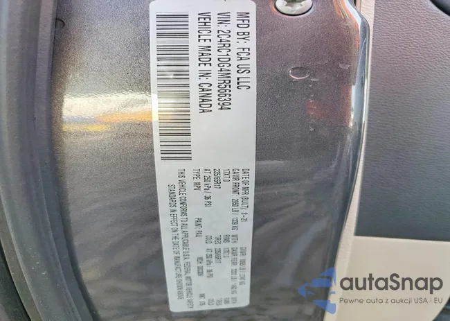 2C4RC1DG4MR566394: 98321555