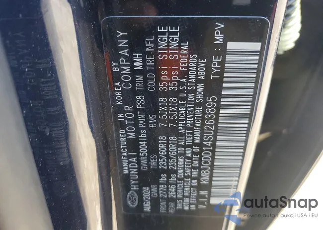 KM8JCDD14SU263895: 73614065