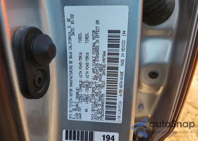 3TMBZ5DNXNM033755: 73070135