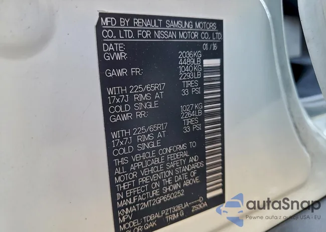 KNMAT2MT2GP650252: 99590395