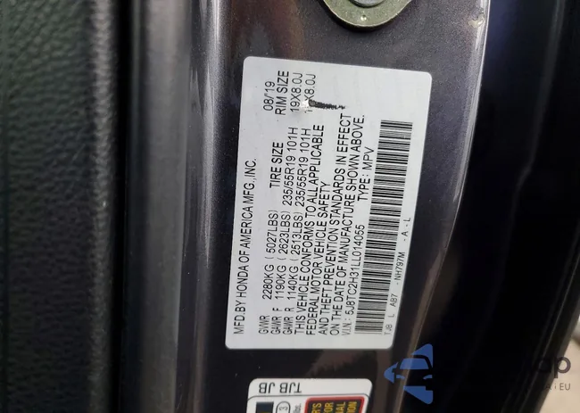 5J8TC2H31LL014055: 73555695