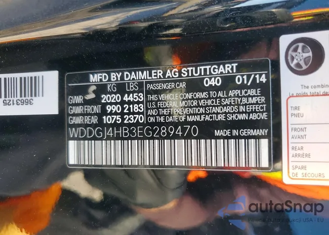 WDDGJ4HB3EG289470: 73882505