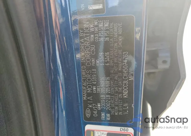 KNDCC3LCXH5074763: 72399175