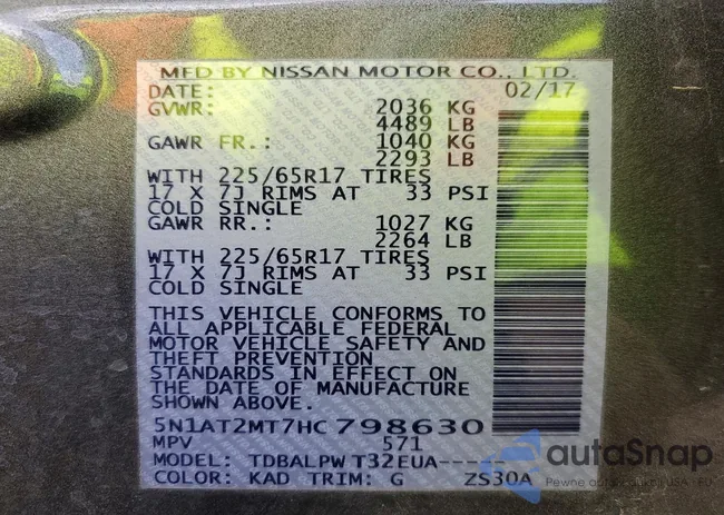 5N1AT2MT7HC798630: 98642555