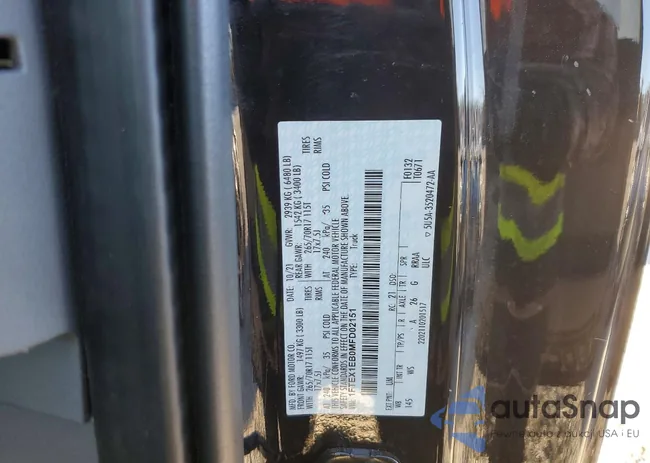 1FTEX1EB0MFD02151: 74008775