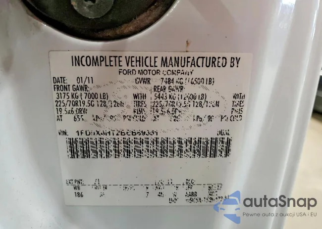 1FD0X4HT2BEB89351: 73652275