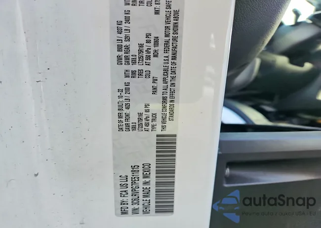 3C6LRVPG7PE511815: 74436965