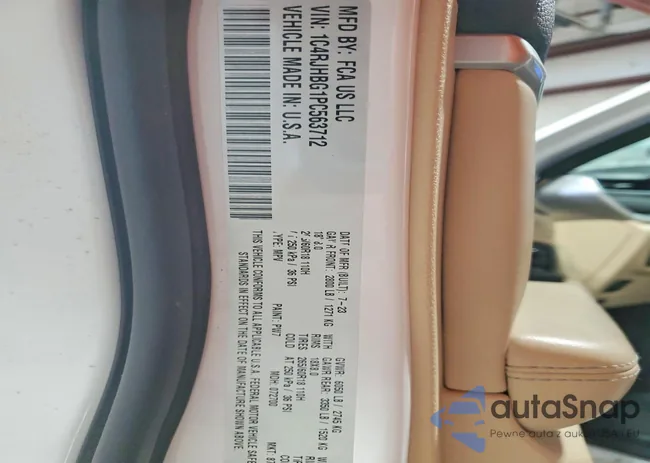 1C4RJHBG1PC563712: 74646615