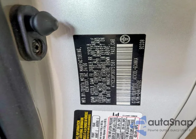 4T1CE38P36U751561: 75576045