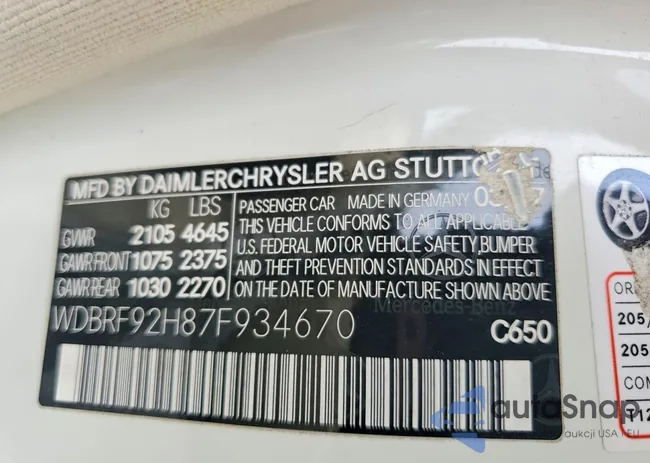 WDBRF92H87F934670: 74466595