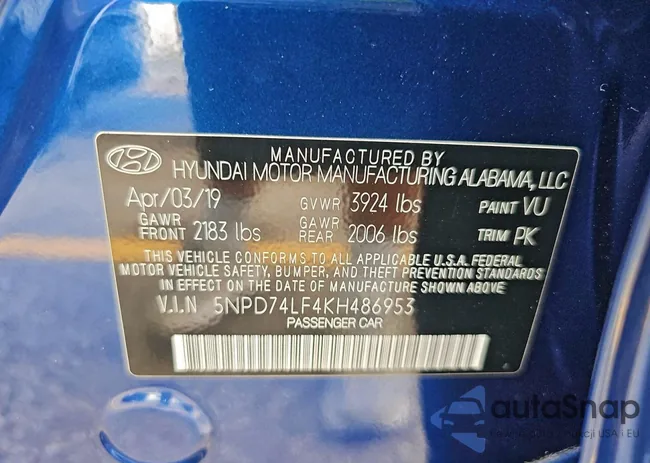 5NPD74LF4KH486953: 73756615