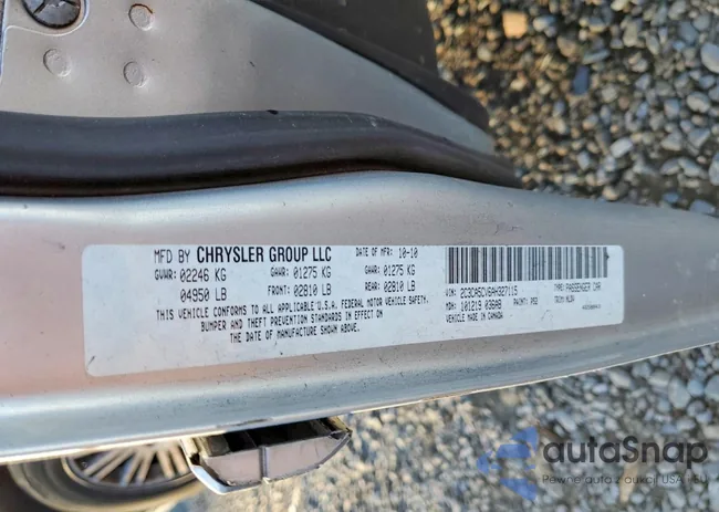 2C3CA5CV6AH327115: 74369835