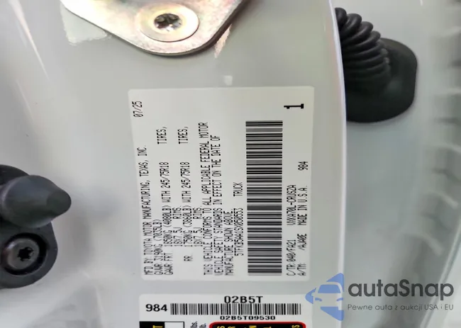 5TFKB5AA1SX050553: 72326635