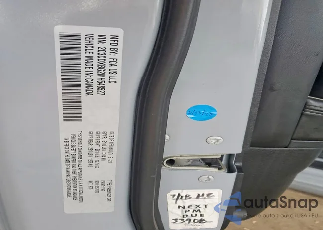 2C3CDXBG2MH548527: 74447935