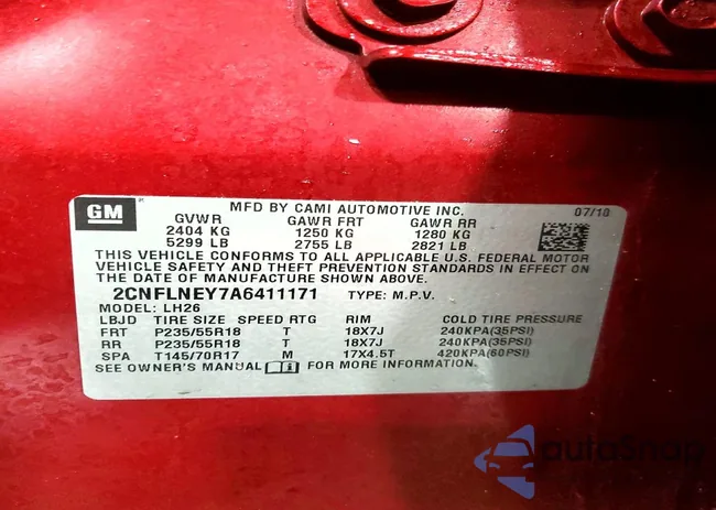 2CNFLNEY7A6411171: 97929825