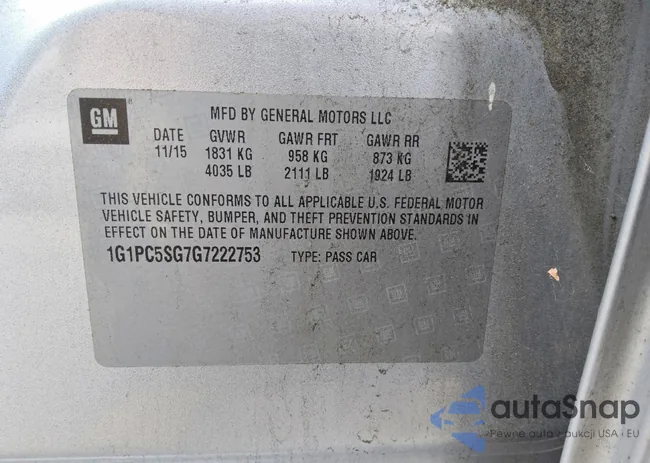 1G1PC5SG7G7222753: 73670565