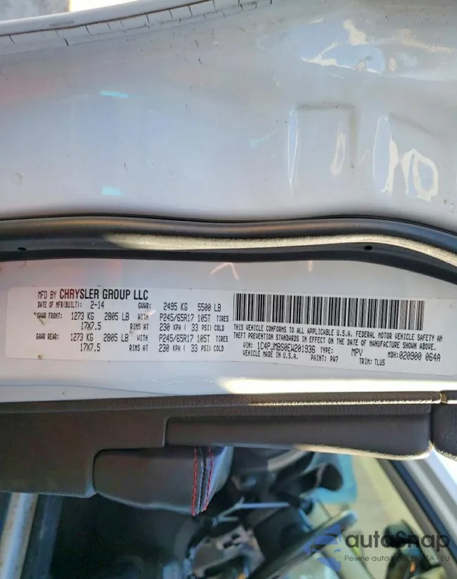 1C4PJMBS0EW201936: 72468405