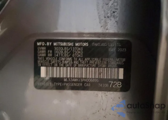 ML32AWHJ3PH006895: 98146485