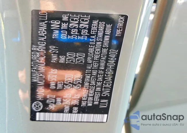 5NTJEDAF8PH046402: 97270375