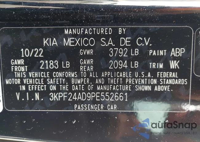 3KPF24AD9PE552661: 98714915