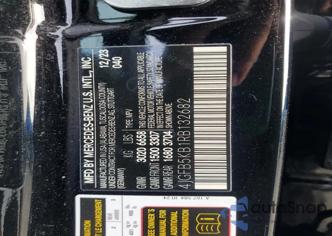 4JGFB5KB1RB132682: 98074345