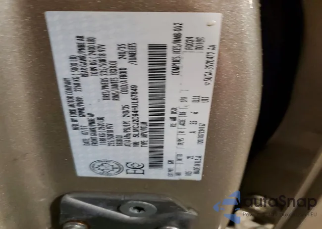 5LMCJ2D94HUL67849: 99488855