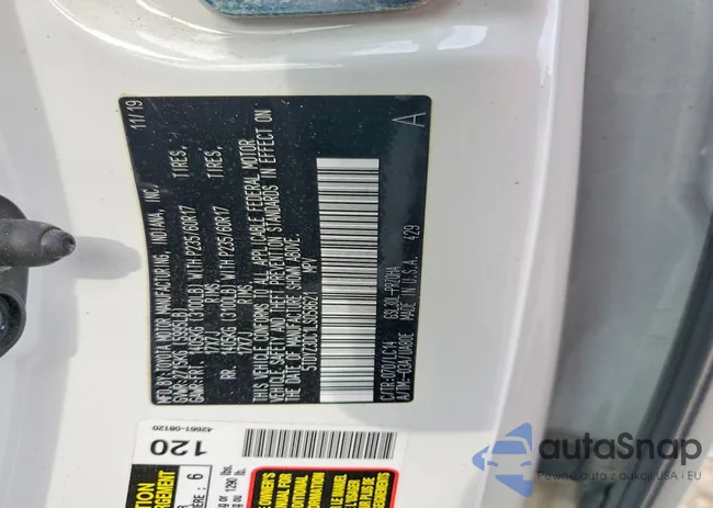 5TDYZ3DC1LS058621: 72185685