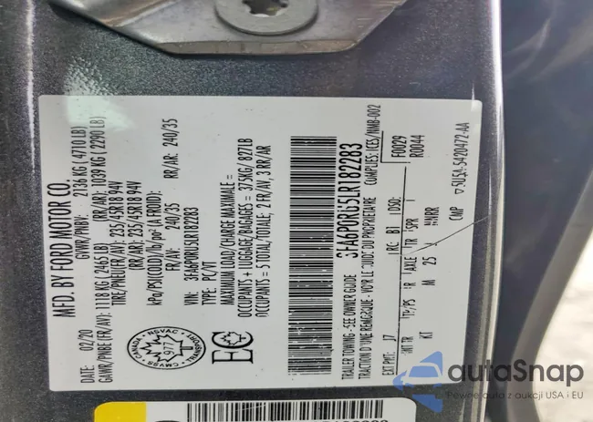 3FA6P0RU5LR182283: 72443075