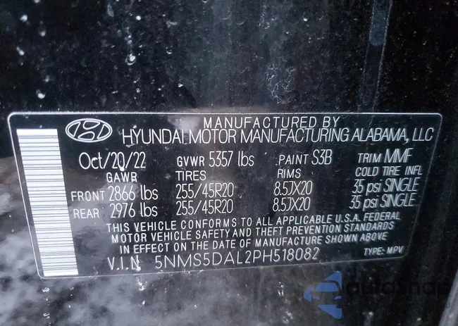 5NMS5DAL2PH518082: 98236935