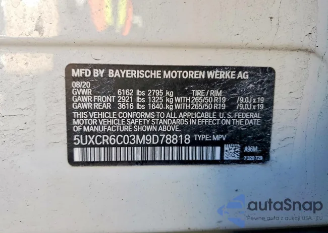 5UXCR6C03M9D78818: 73851945