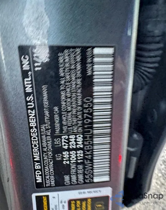 55SWF4KB5HU197550: 72919305