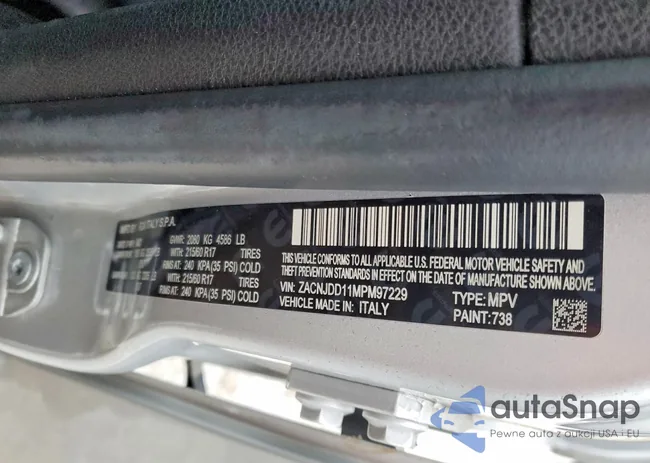 ZACNJDD11MPM97229: 73028075