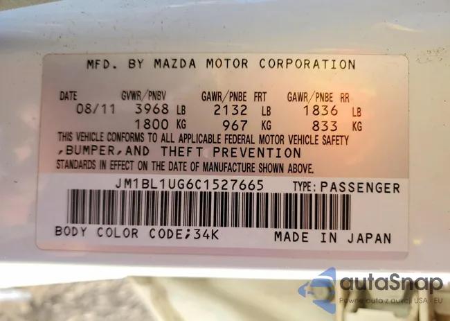 JM1BL1UG6C1527665: 73510745