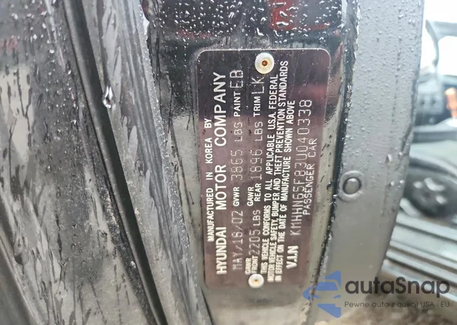 KMHHN65F83U040338: 99011155