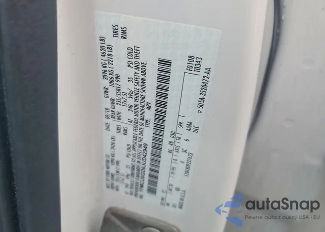 1FMCU0GD9JUD42949: 99333015