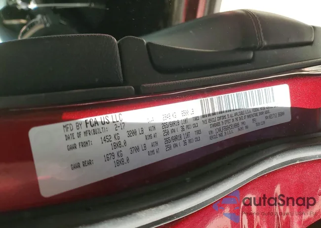 1C4RJFBG6HC810809: 99682995