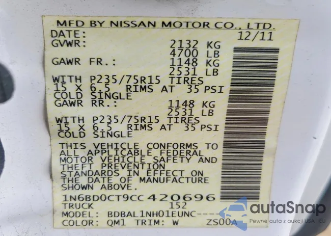 1N6BD0CT9CC420696: 74394685