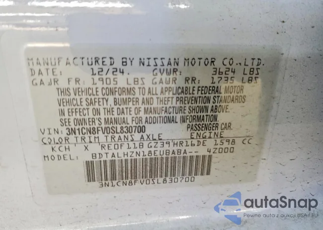 3N1CN8FV0SL830700: 72493995