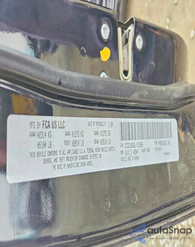 2C3CDXBG6LH126386: 98375375