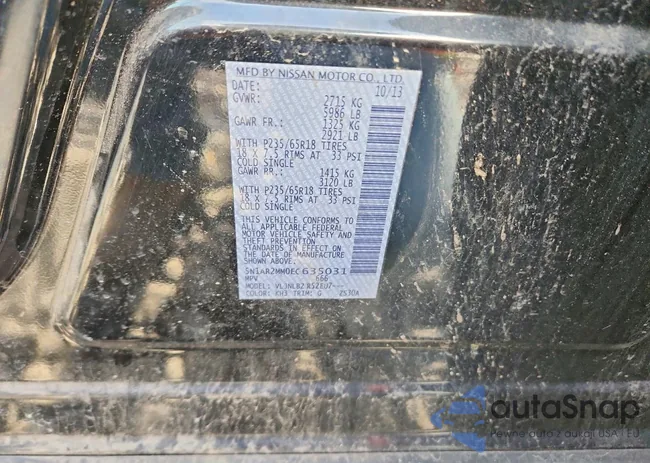 5N1AR2MM0EC635031: 73110705