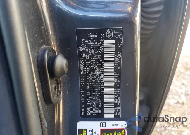 2T1BU4EE9BC613591: 74375745