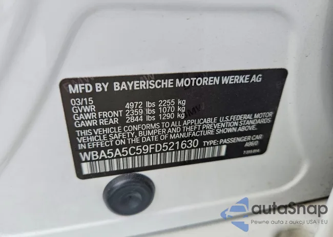 WBA5A5C59FD521630: 74224035