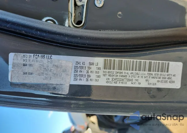 3C4PDDGG4KT739049: 73374115