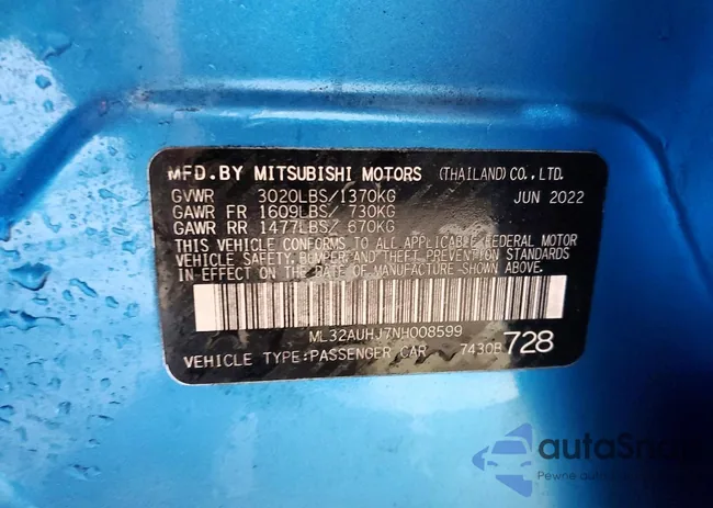 ML32AUHJ7NH008599: 72961695