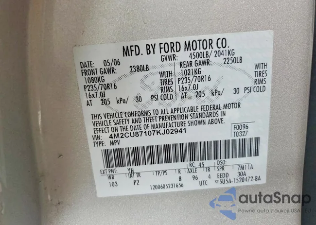 4M2CU87107KJ02941: 74629295