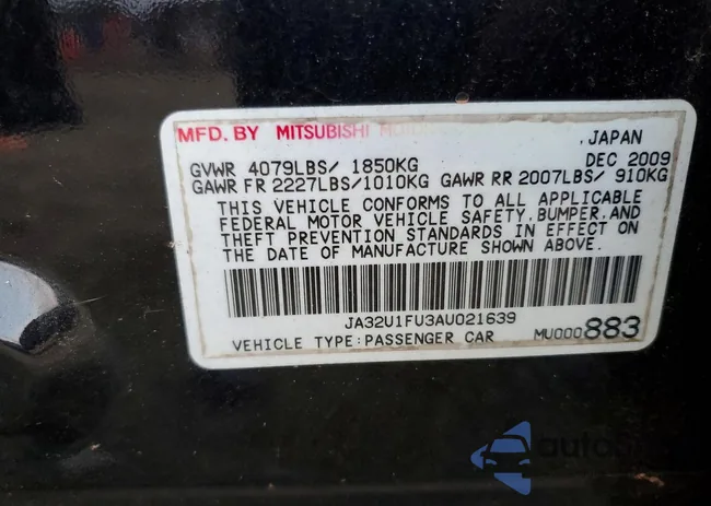 JA32U1FU3AU021639: 75603115
